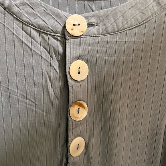 Pajamas  2 Piece - Non Branded - XL - Blueish/Gray NWOT - Picture 7 of 11